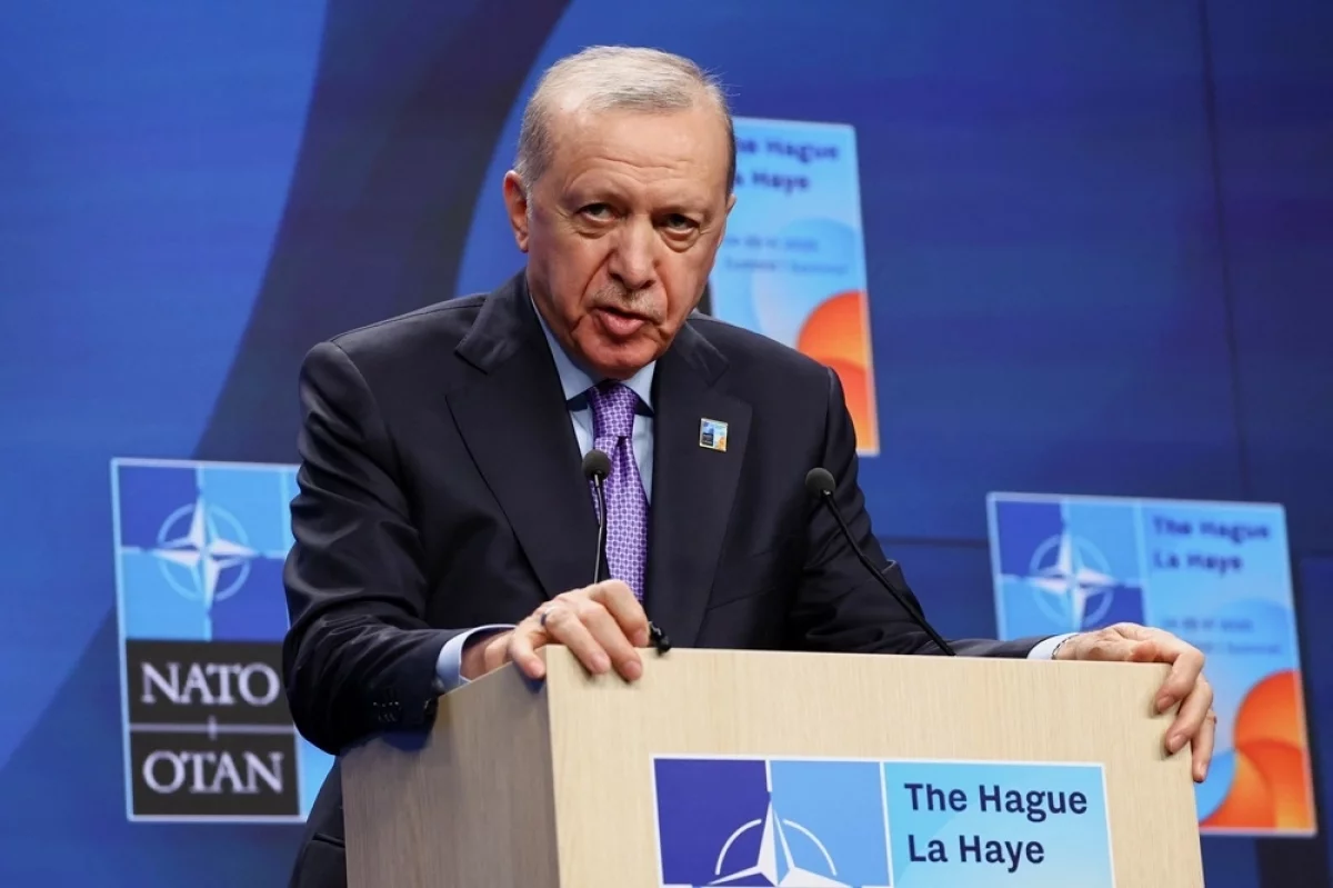 Politico: Erdogan at the NATO summit gave EU leaders pistols