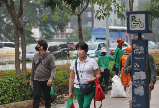Kinshasa et Kampala en tête de liste avec 243 et 240 lectures d'AQI, tandis que l'AQI de Jakarta atteint 137