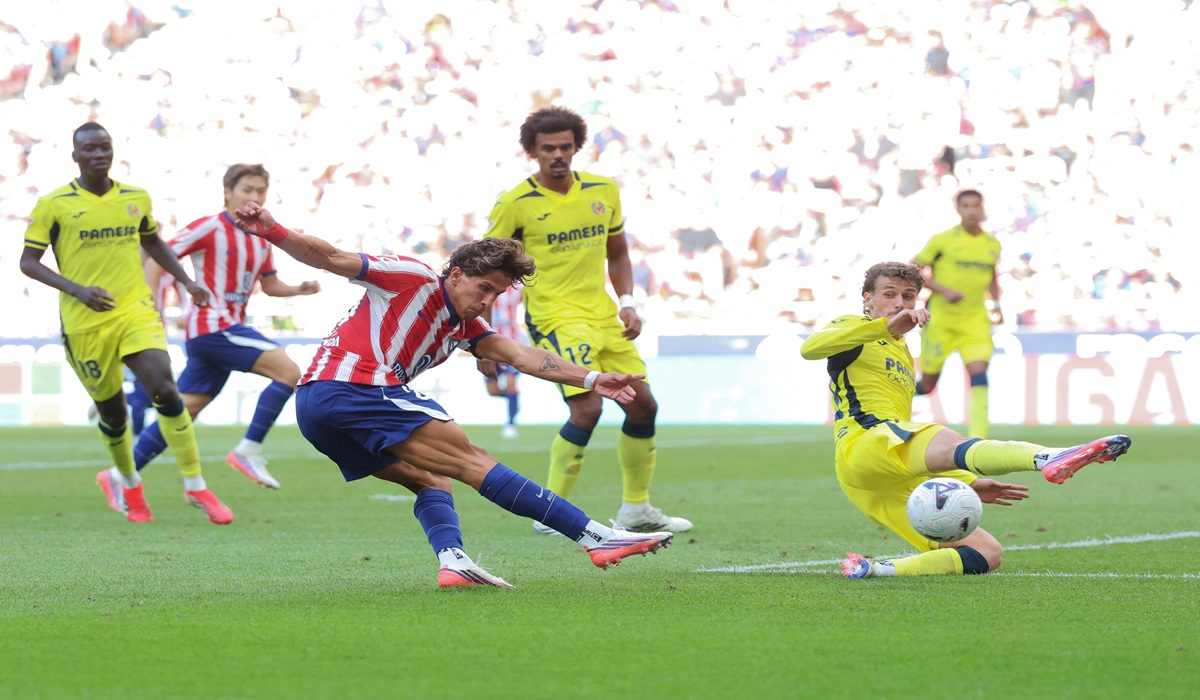 The shocking rain of whistles for Julián Alvarez before the match between Atlético de Madrid and Villarreal