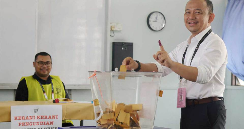 PRN Johor 2026: Maszlee Malik has finished voting