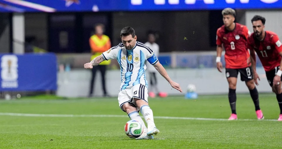 Lionel Messi in floods of tears after Argentina score THREE in 13 minutes to complete great World Cup escape against Egypt