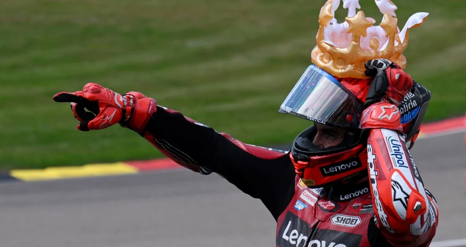 MotoGp, Marc Marquez wins the Gp of Germany at Sachsenring