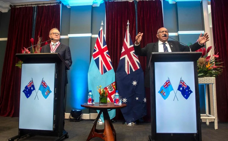 Australia to spend $1 billion on defence alliance with Fiji in blow to China