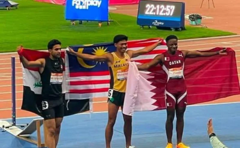 Malaysia's speed demon Azeem unbeatable in Asian meet