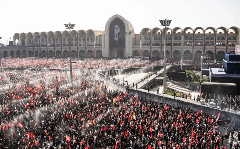 Three sons of Iran’s slain leader Khamenei appear at funeral, not his successor