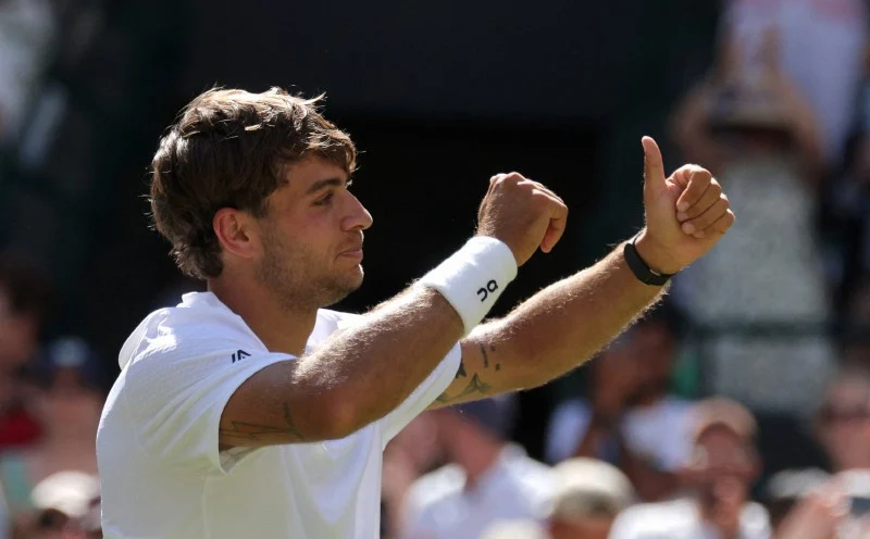 Wimbledon: Cobolli beats de Minaur, into qtrs