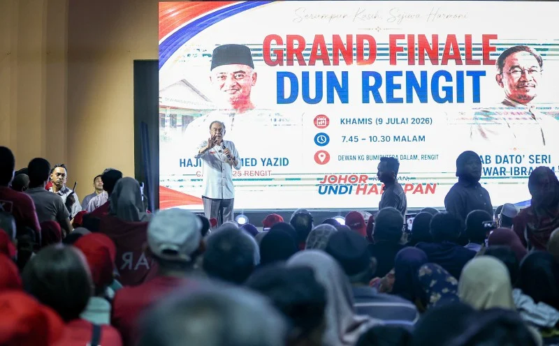 Johor polls: Back PH; we'll fix Rengit's 'embarassing' water woes, says Anwar