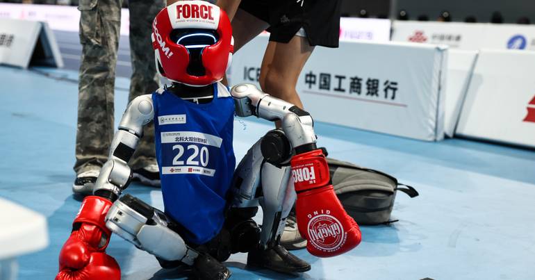 Les robots de Beijing Games sont plus rapides et plus forts