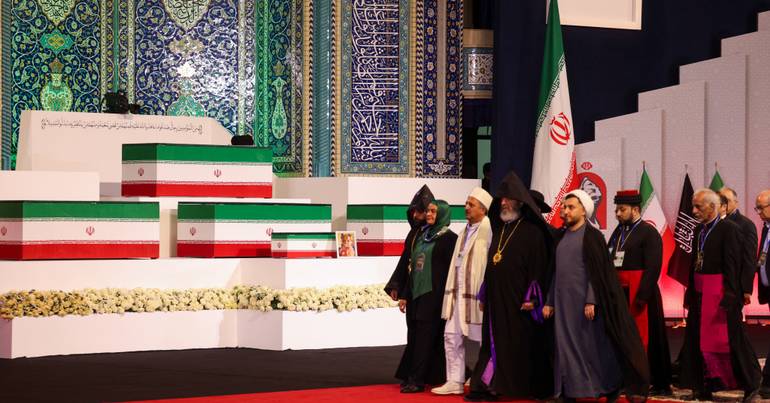 They will. The last tributes to Ali Khamenei began
