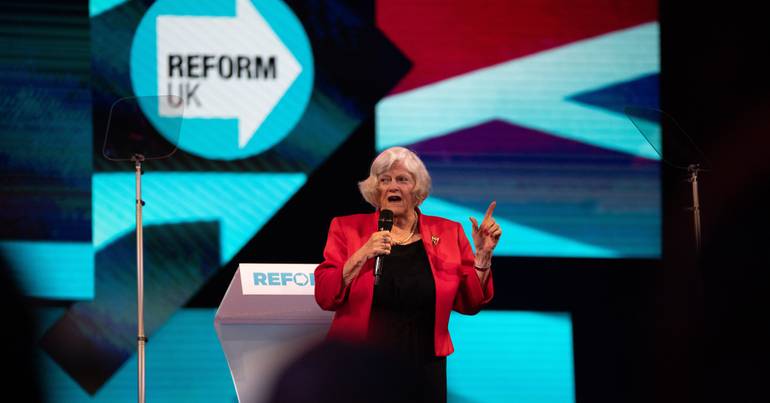 Ann Widdecombe, former deputy and participant of Big Brother, was victim of murder; police arrest suspect