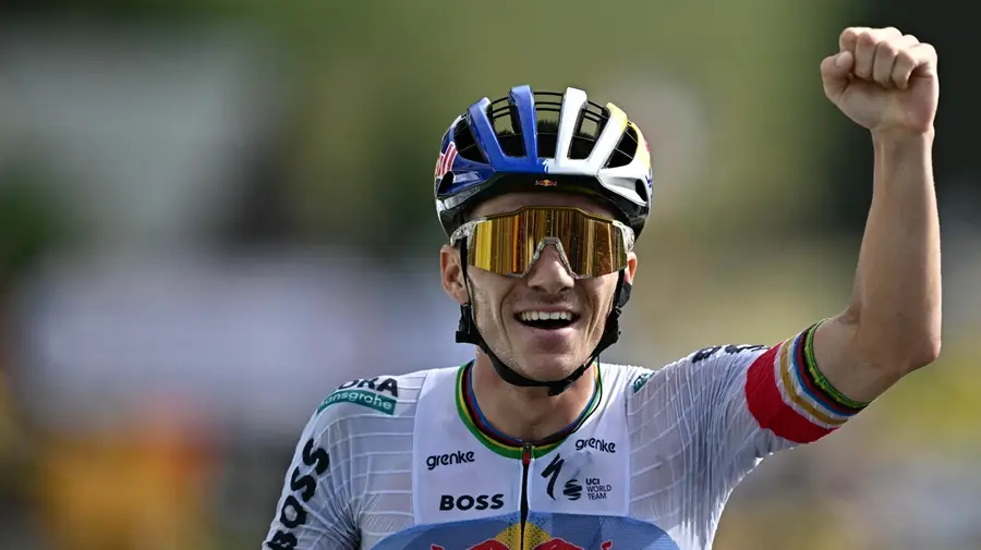 Tour de Francia: Lipowitz después de salir - Evenepoel gana el juicio del tiempo