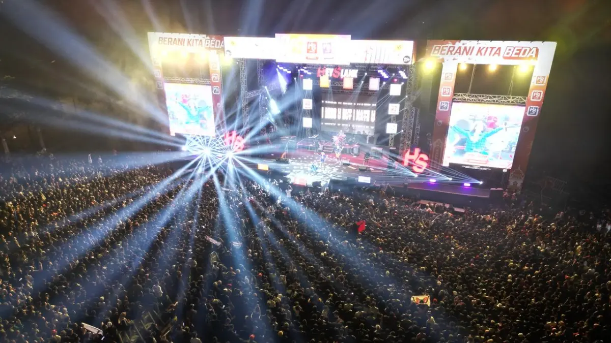 Music & MSME Collaboration: HS Hey Slank Bandung Concert Packed with 25 Thousand Slankers