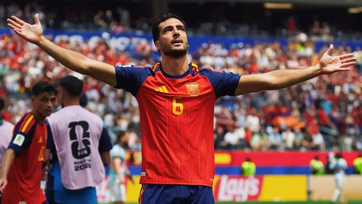 Mikel Merino scored an 88th-minute winner after Lamine Yamal starred in Los Angeles