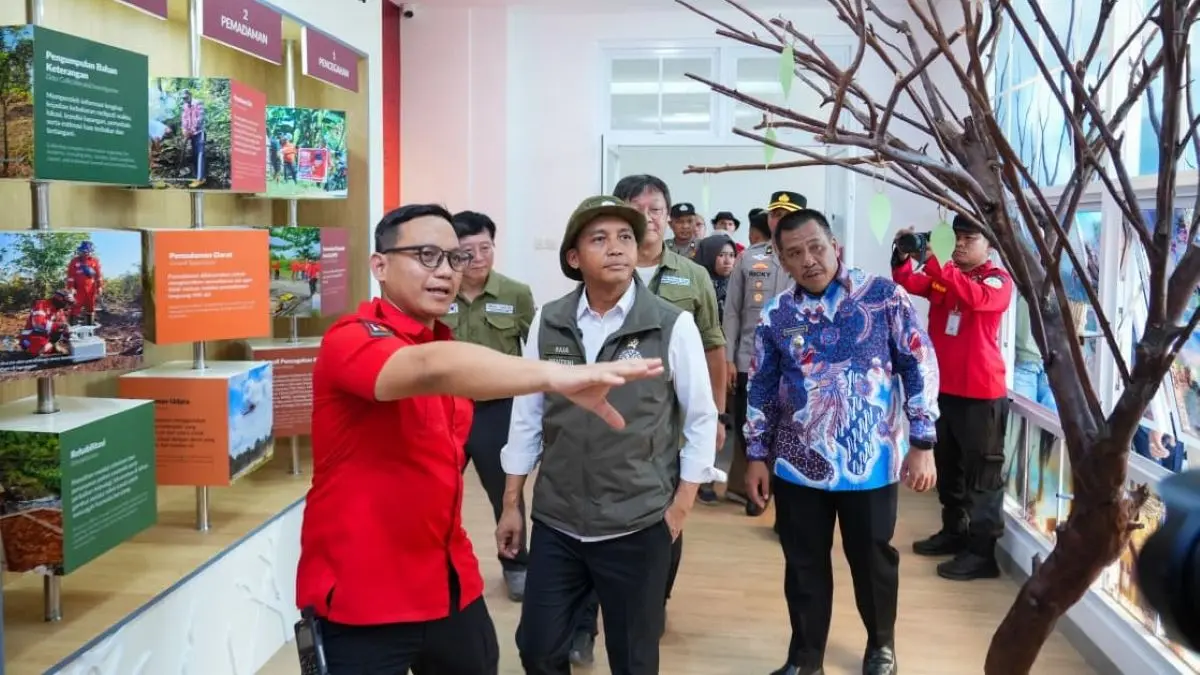 RI-Corea construyen el Centro de Gestión de Incendios Forestales y de Tierras de Indonesia