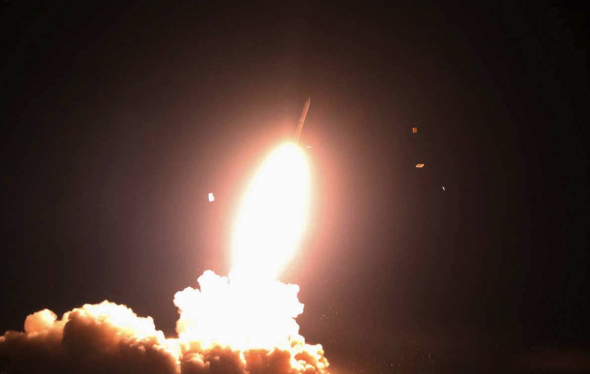 US military says it is striking Iran in response to attack on civilian vessel