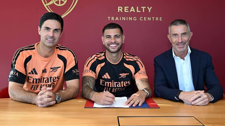 Arsenal sign Brazil midfielder Guimaraes from Newcastle
