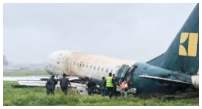 Juste en: Enugu Dépassement de piste d'aéronef à l'aéroport du Bénin; «Tout le monde est sûr»
