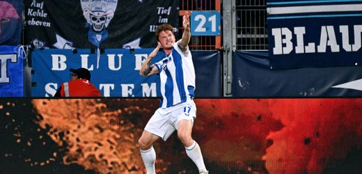 2. Bundesliga football: Hertha BSC gagne d'abord au VfL Bochum – Fan bannière arrête jeu