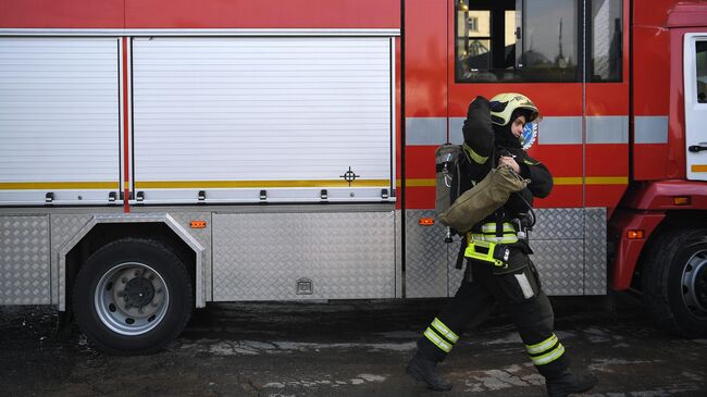 In the Smolensk region after the attack of the UAV there was a fire at the industrial enterprise