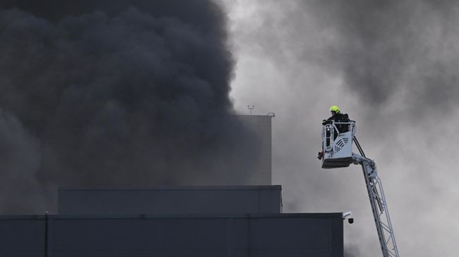 In the Kaluga region, the enterprise caught fire after a UAV attack