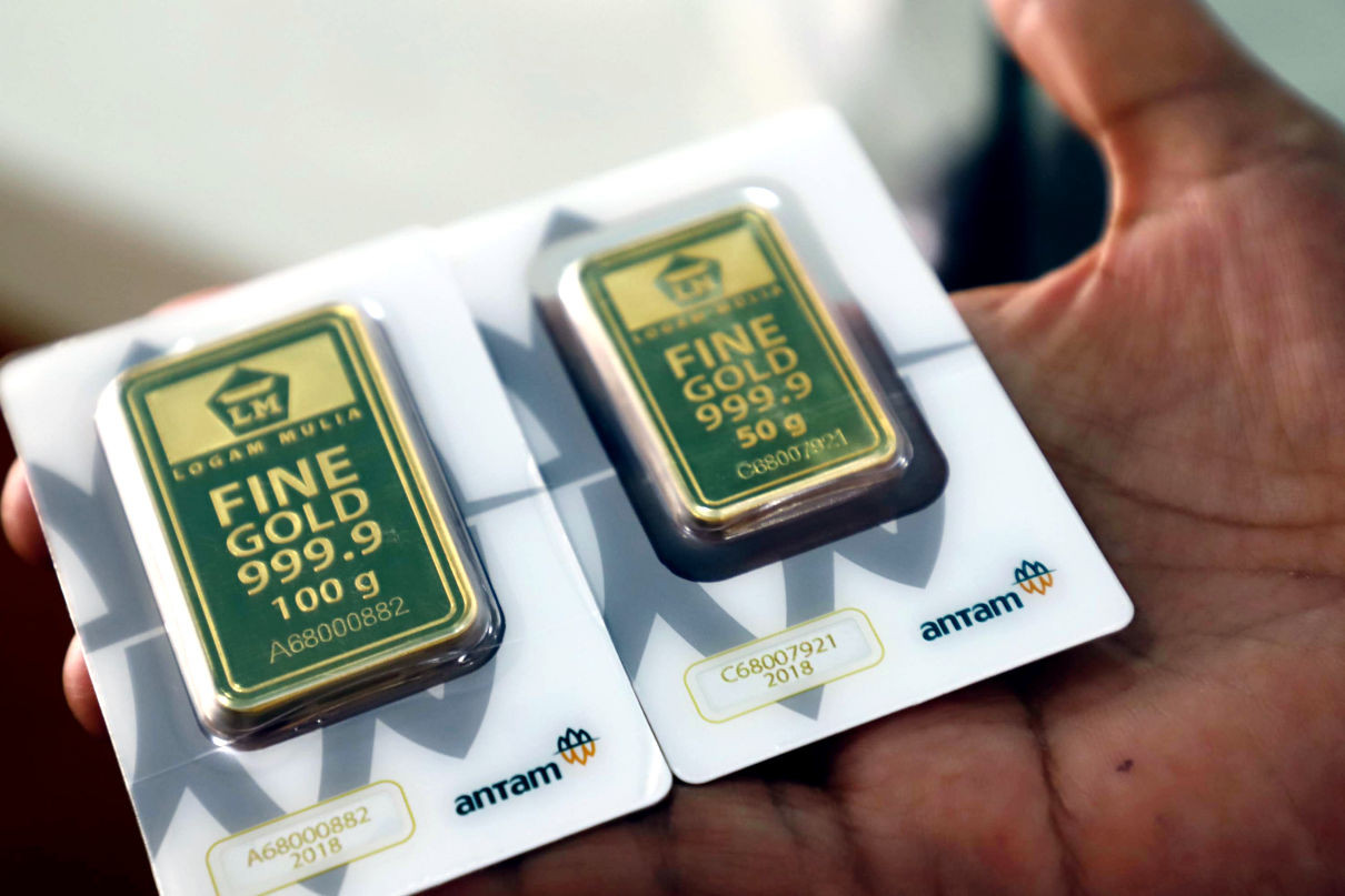 Sube Rp15.000, Precio del Oro Antam Hoy se Sitúa en Rp2,61 Millones por Gramo