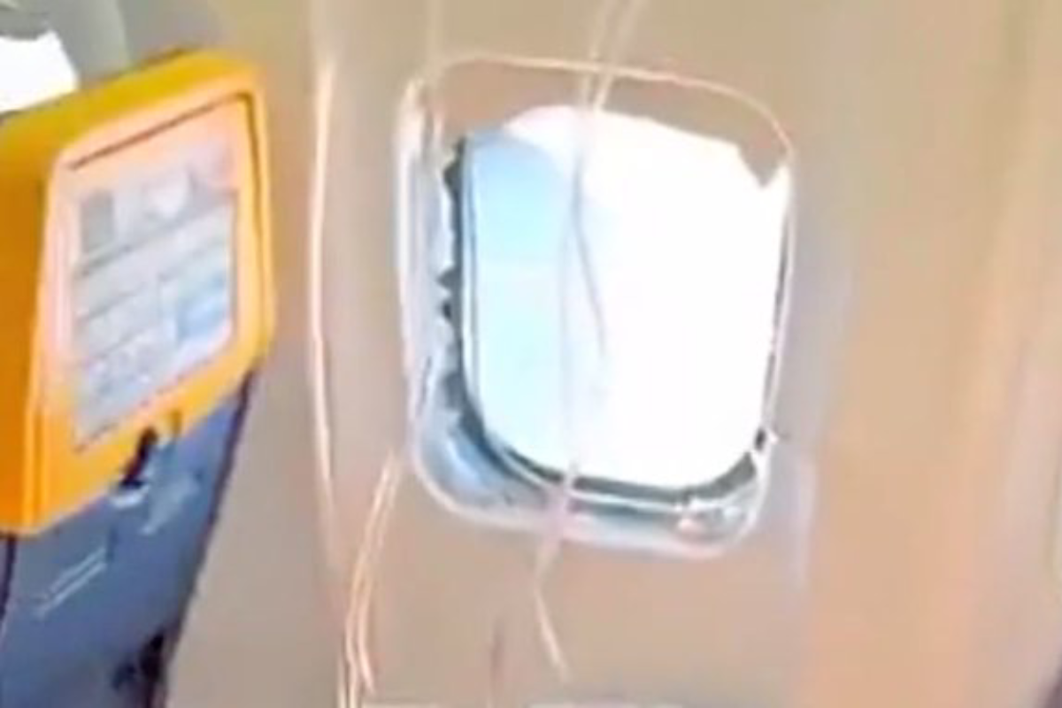 Man on flight to Germany almost sucked out of plane shortly after takeoff