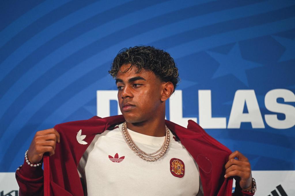 The Spanish international gave a relaxed press conference before the Eurocup semifinal against France
