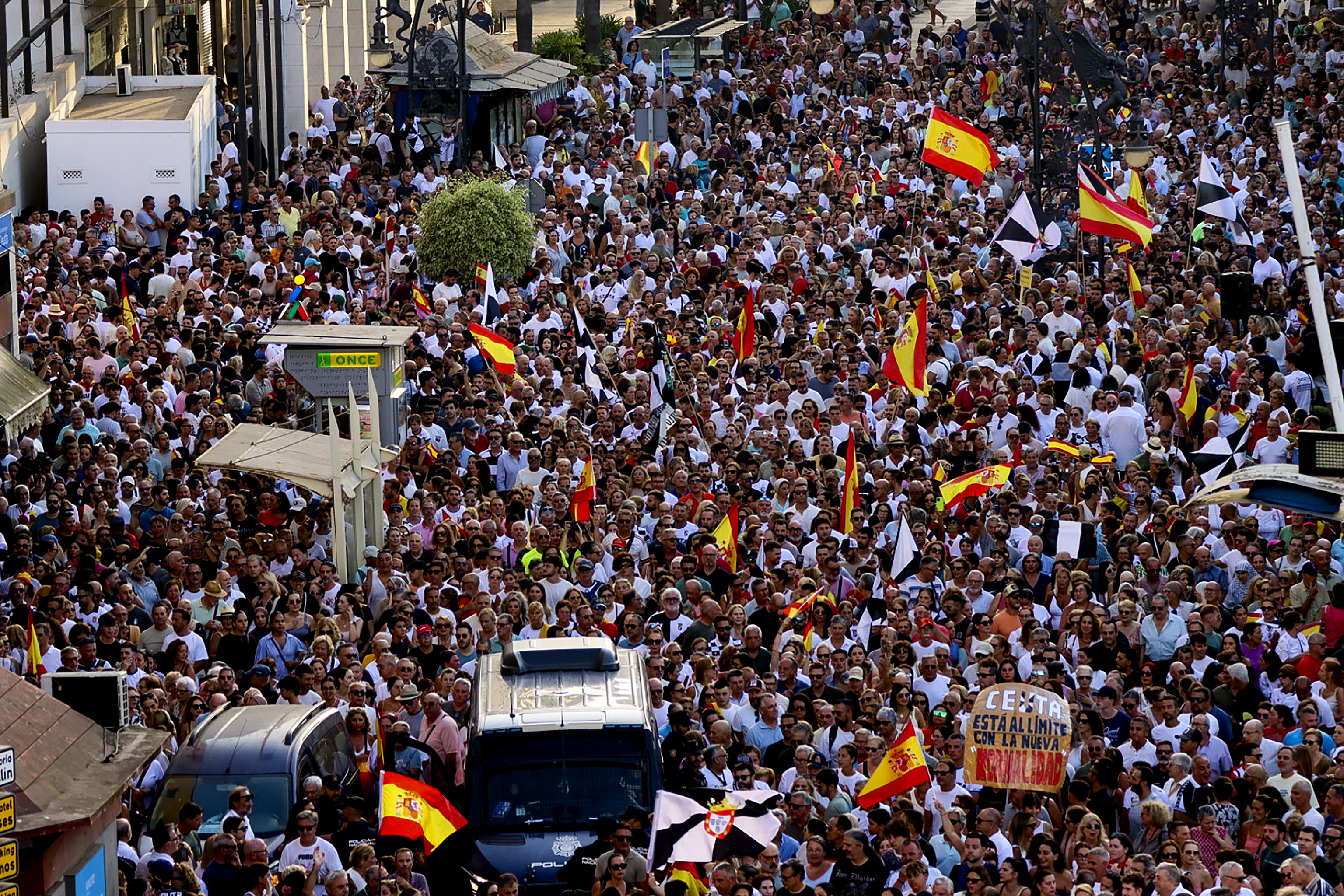 Ceuta calls for "Enough Now" and demands answers to Spain and Europe