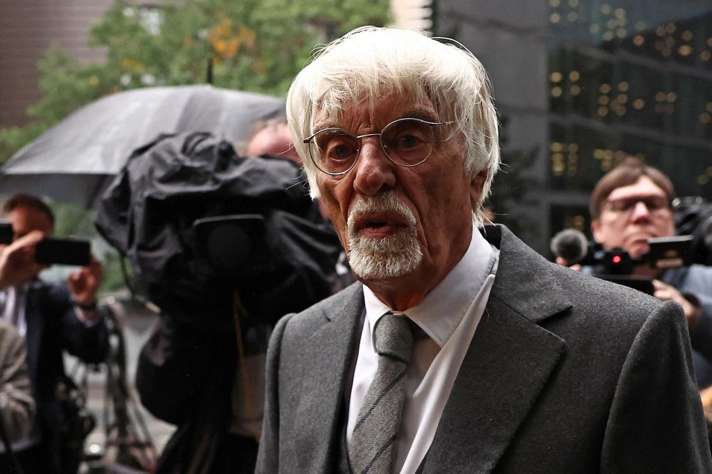 Bernie Ecclestone, former head of Formula 1, arrested in Portugal for carrying a shotgun on his private jet