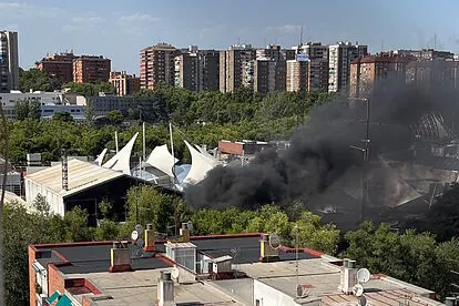 Arrêté l'auteur présumé de l'incendie qui a obligé à déloger un centre commercial à Madrid
