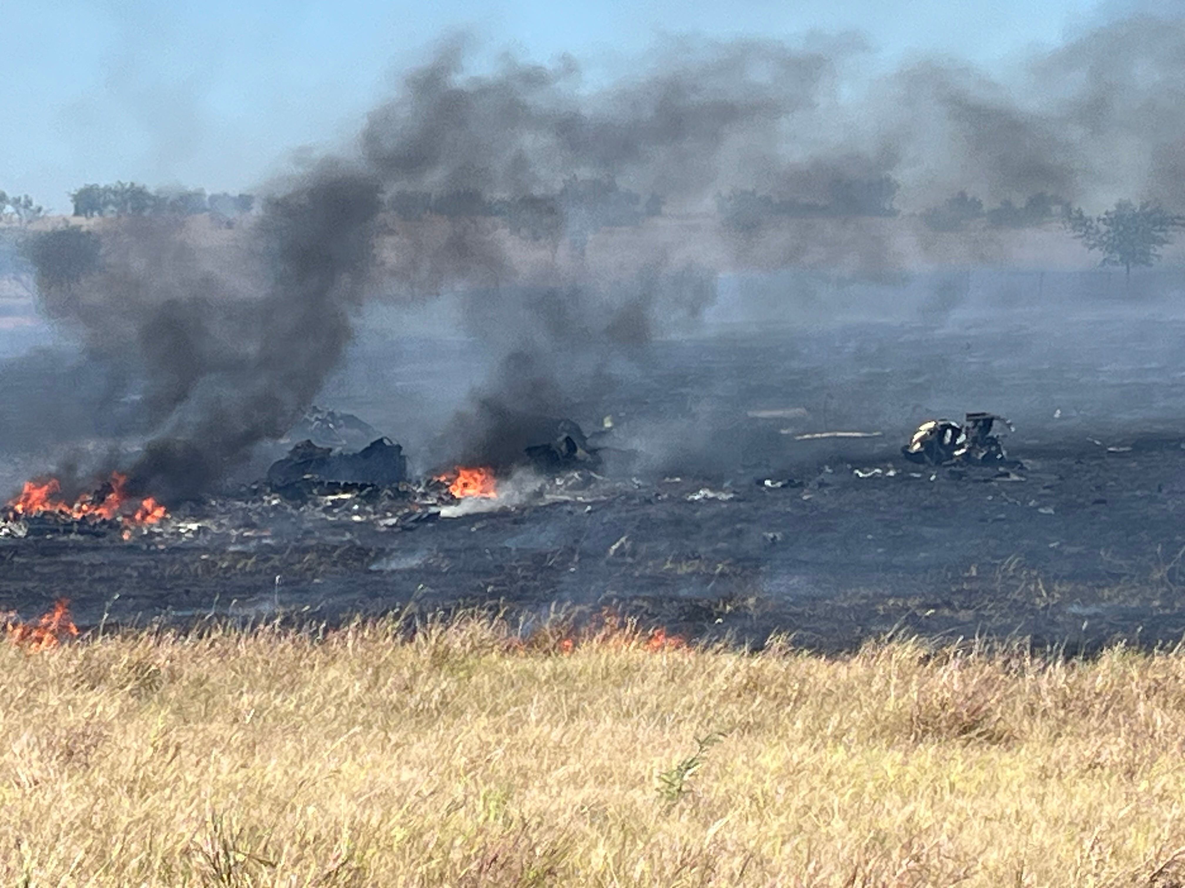 American Army Helicopter Starts in Texas: Two Dead