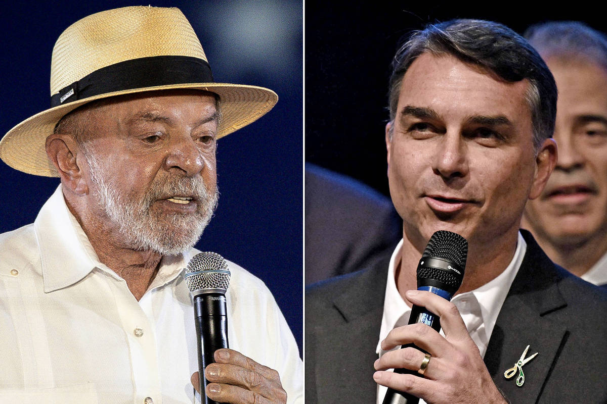 Lula tiene 43% ante 40% de Flávio Bolsonaro en el 2o turno, dice Quaest