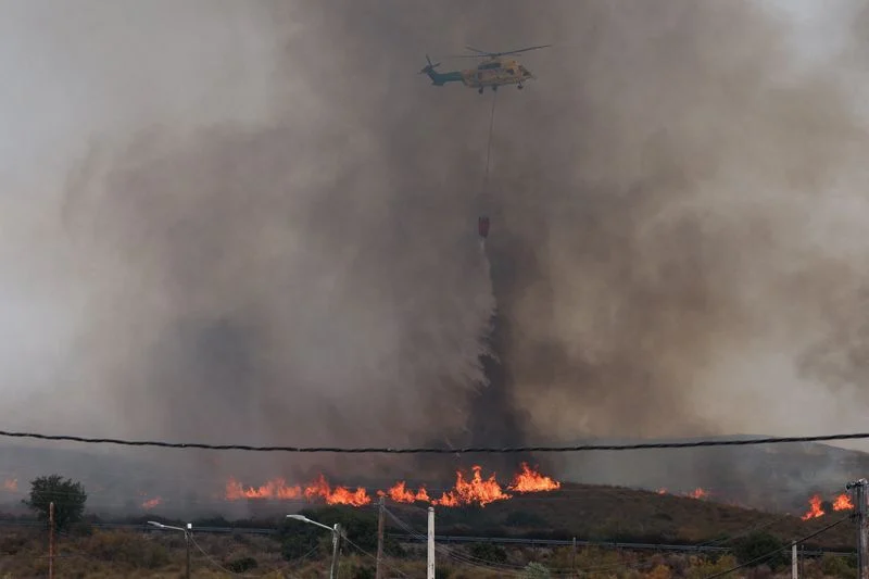 The woman was among eight hospitalized, four with serious injuries, after the blaze