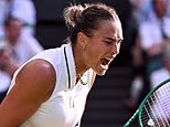 Teenage Wimbledon star is disqualified after mistakenly launching her racquet into the crowd