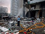 At least 10 killed in large-scale attack on Kyiv day before NATO summit begins