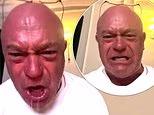 Ross Kemp literally drools all over his England top celebrating Jude Bellingham goals