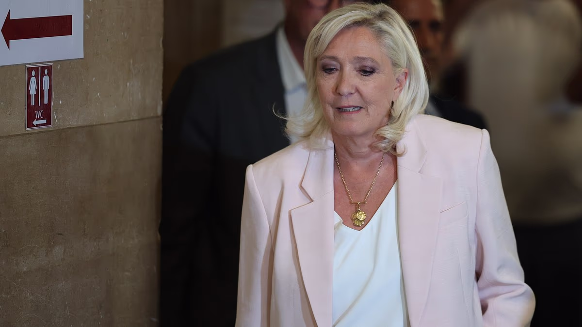 French court clears way for Marine Le Pen to run in 2027 but under a condition she rejects