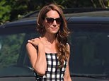 Kate cheers on William in sweltering charity polo match
