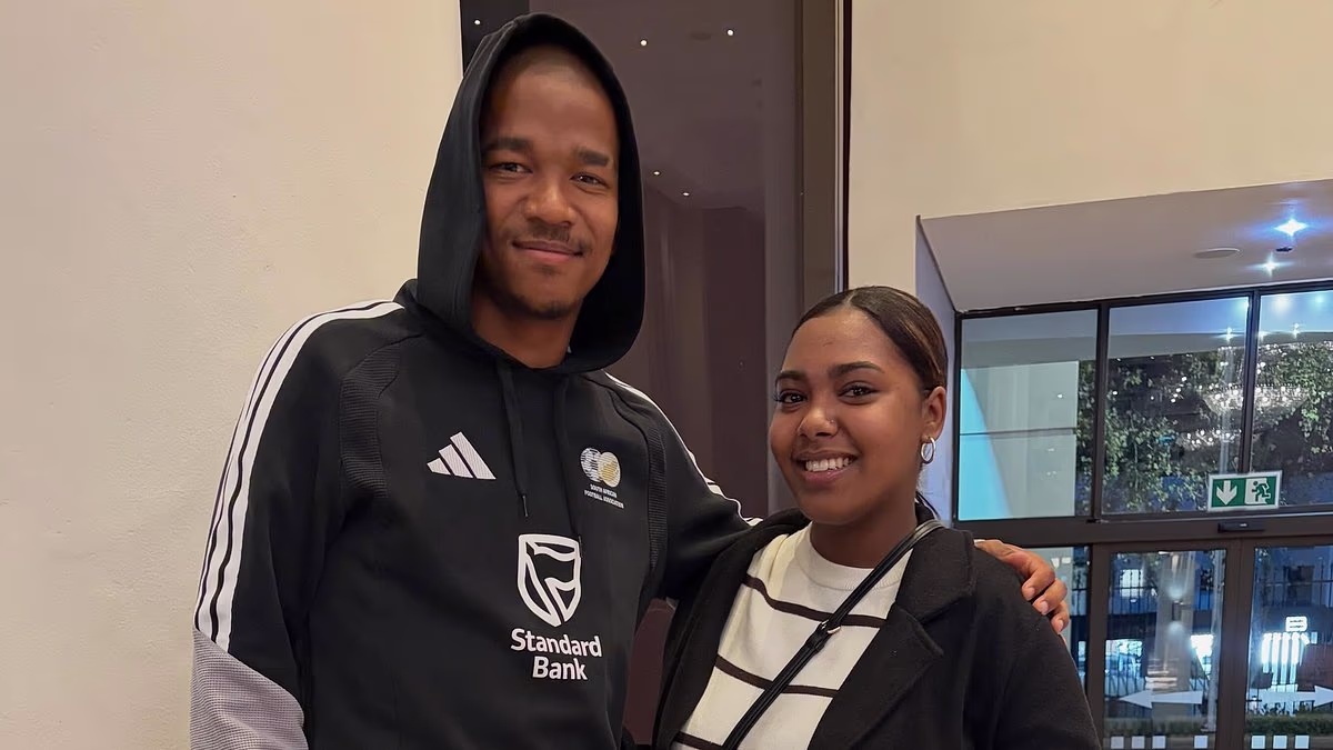 Girlfriend of South Africa soccer star Jayden Adams' emotional World Cup message resurfaces after his tragic death at 25