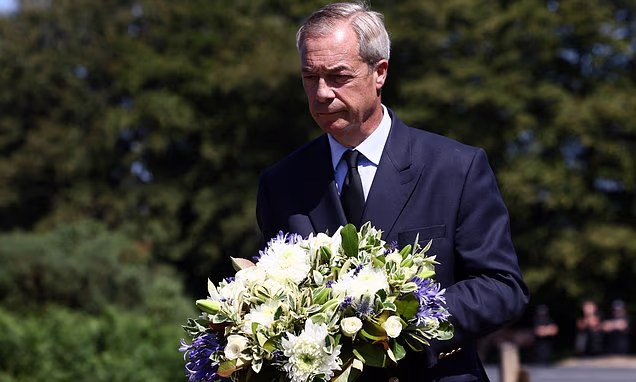 Nigel Farage granted talks with elite government security team following the 'murder' of Ann Widdecombe