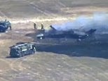 تحطم طائرة مقاتلة من طراز F-35B بالقرب من قاعدة سلاح البحرية في كاليفورنيا
