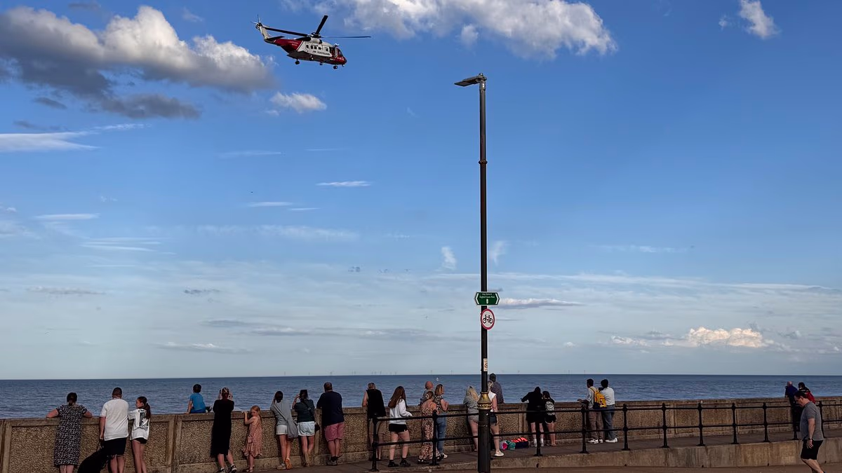 Body found in search for boy, 13, missing at sea off coast of Hornsea