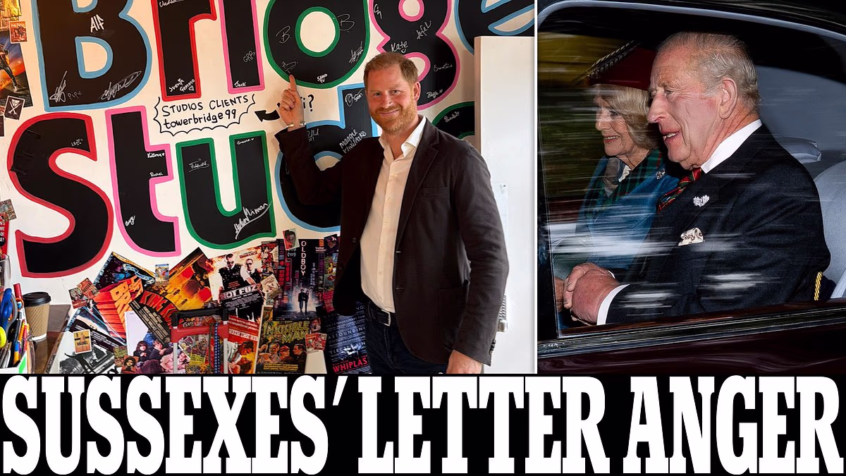 Harry and Meghan ‘surprised’ by king’s letter making clear they’re still non-working royals