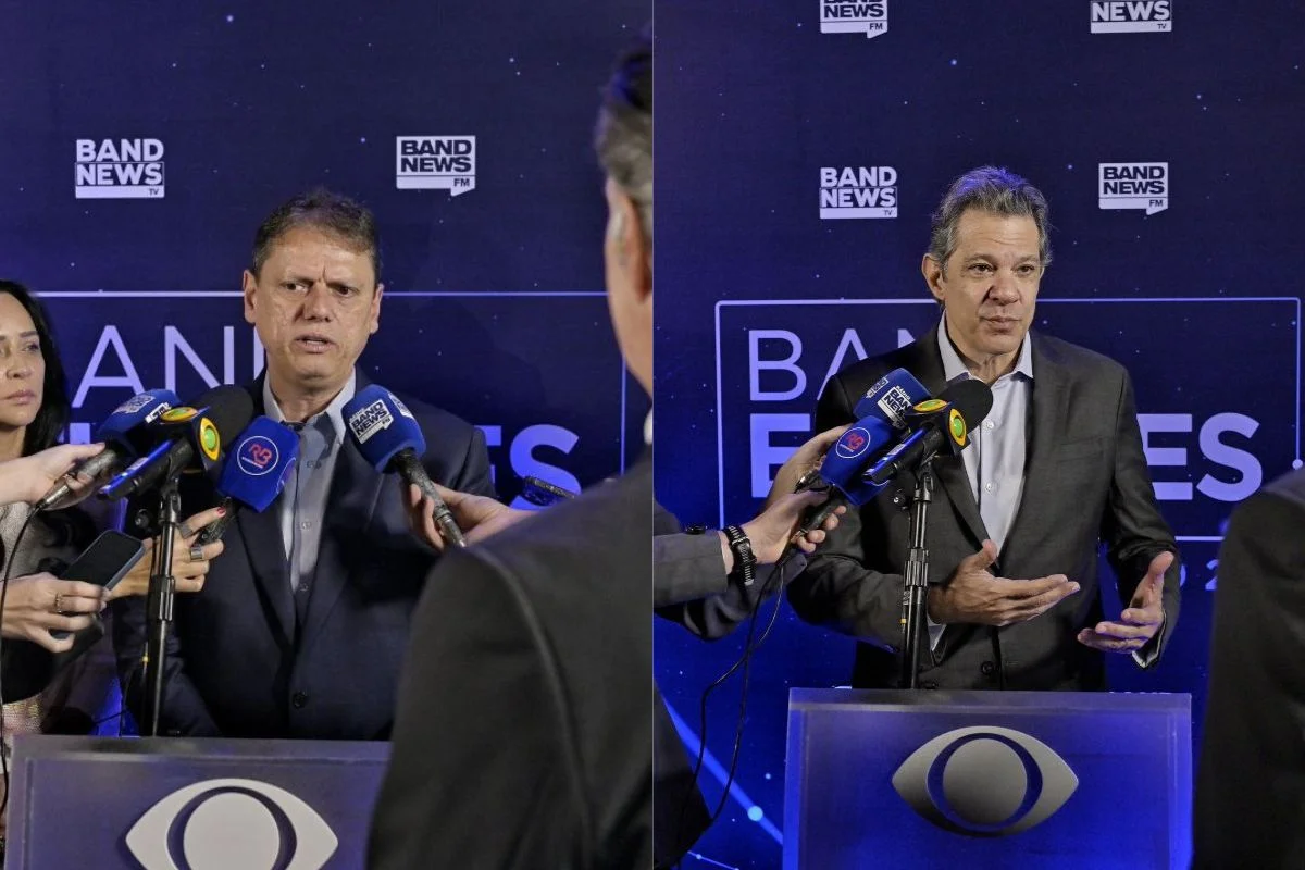 Former minister and governor discuss education, Crackland, and security in the first televised confrontation of the campaign