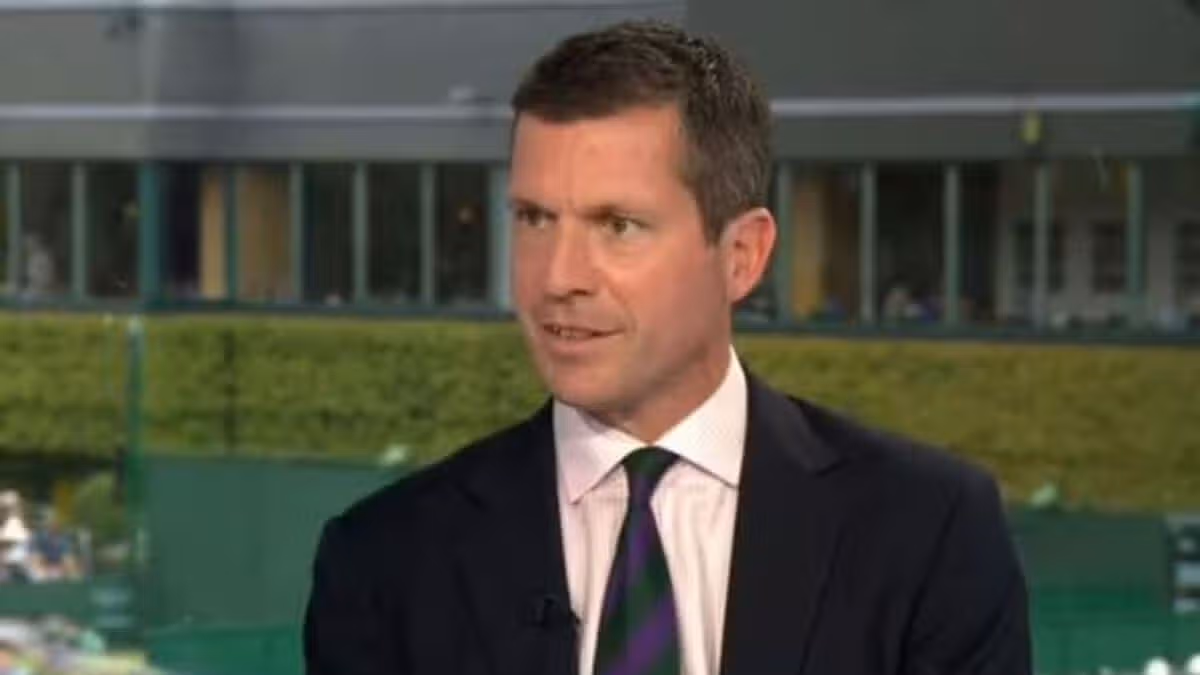 Clare Balding cut off by Tim Henman after Arthur Fery stuns Wimbledon