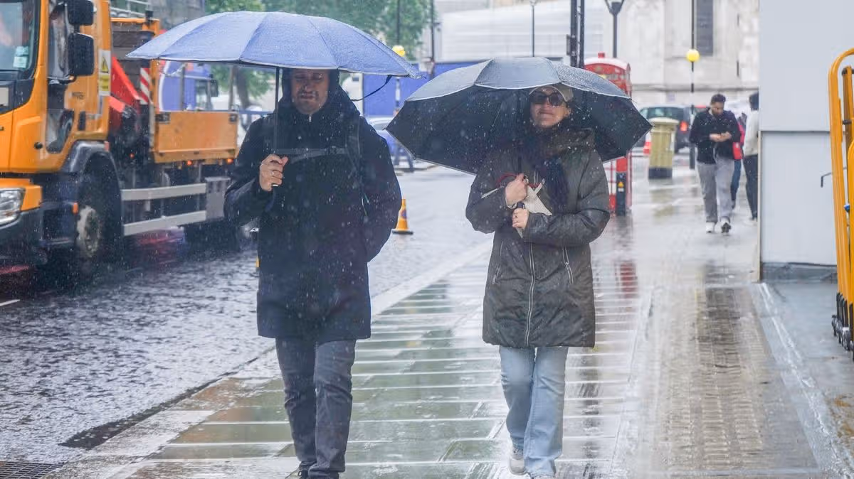 Met Office issues thunderstorm and rain forecast for Wednesday and Thursday