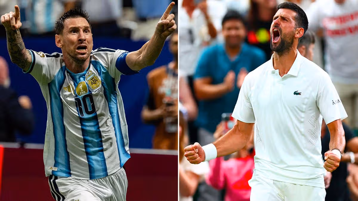 Novak Djokovic reply to Lionel Messi question says it all as duo keep breaking records