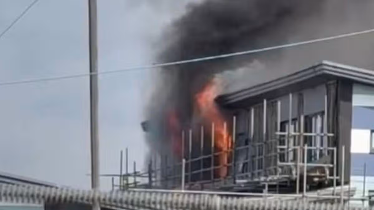 Toddlers evacuated from holiday club as fire swept through Port Talbot school