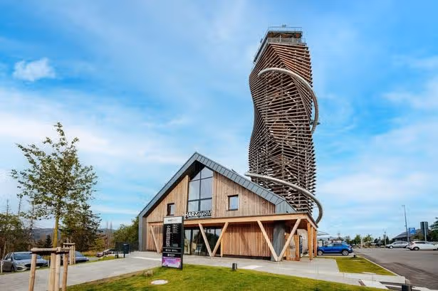 Three people plunge to their deaths from Germany's 213ft-tall Harz Tower