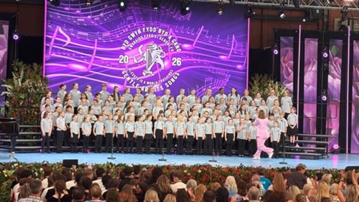 Choeur gallois des enfants couronné meilleur dans le monde